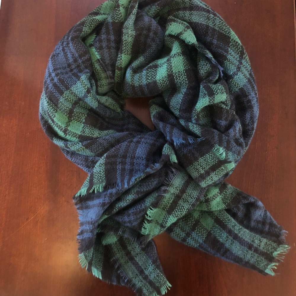 Chunky Plaid Scarf